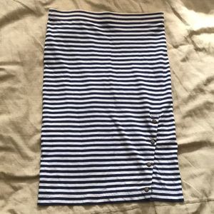 Judy’s striped skirt